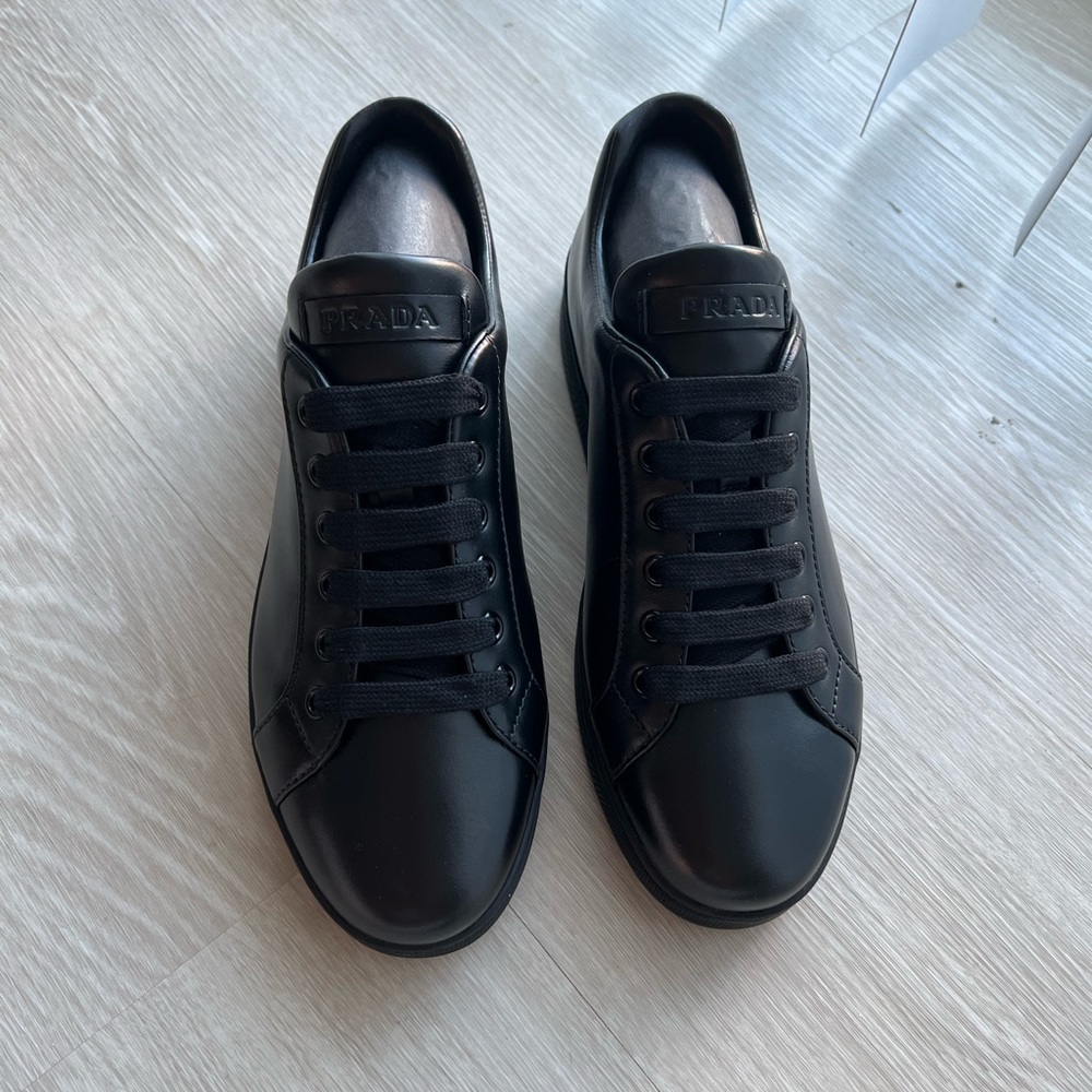 Prada Leather Sneakers